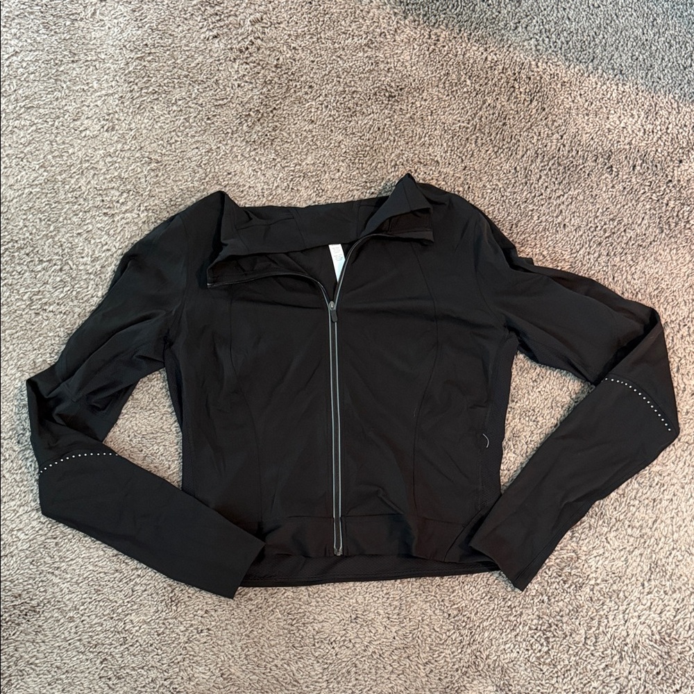 lululemon athletica Black Bomber Jacket